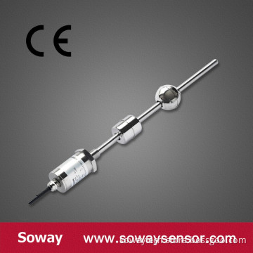 Magnetostrictive fluid level measurement/indicator